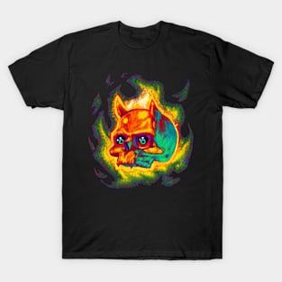 Halloween Skull Spooky Eyes T-Shirt